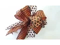 How to Make a Bow DIY Double Bow Dollar Tree Ribbon