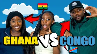 🇬🇭 GHANA vs 🇨🇩 CONGO! Can Teija Guess the Words? 😂