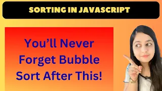 JavaScript Algorithms - Bubble Sort