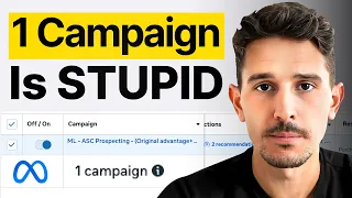 DON T Use One Facebook Ads Campaign Do This Instead 