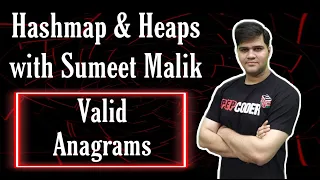 Valid Anagrams - Algorithm Explained in JAVA Hashmap Interview Questions Playlist