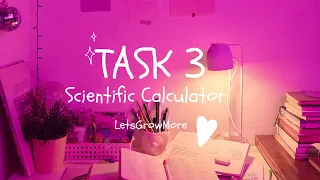 LetsGrowMore Task 3 Scientific Calculator in Java