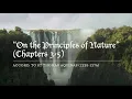 The Four Causes On the Principles of Nature cc 3-5 Thomas Aquinas