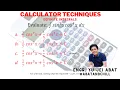 Calculator Techniques in Integrals Definite Engr Yu Jei Abat