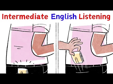 The Stolen Wallet! - English Listening Practise - (Intermediate) - Comprehensible Input B1