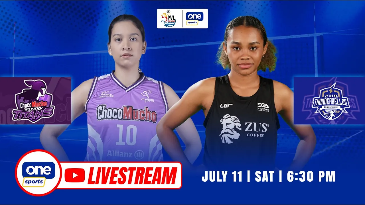 LIVE: CHOCO MUCHO vs ZUS COFFEE | PVL ON TOUR | JULY 11, 2026