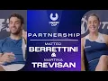 Partnership Matteo Berrettini Martina Trevisan