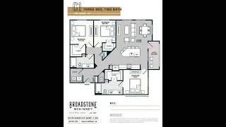 C1 3Bedroom 2Bath 1406 square feet