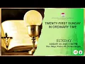 Download Lagu AUG. 24, 2025  |  TWENTY-FIRST SUNDAY IN ORDINARY TIME