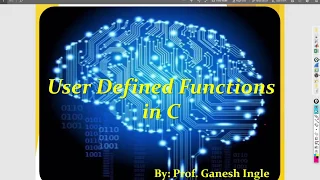 User defined function call by value - with return and carrying parameter