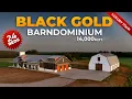 14 000 SqFt Black Gold Luxury Barndominium Tour Texas Best Construction