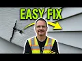 How To Replace Damaged Vinyl Siding
