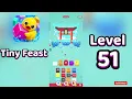 Tiny Feast Level 51 Walkthrough Satisfying Gameplay MiniBoss