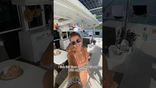 HOW BOAT KIDS HAVE FUN 🧜‍♀️ #oceansailing #adventure #boatlife #catamaran #sailboat #sailing