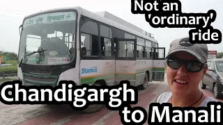 An ‘ordinary’ bus from Chandigarh to Manali | Into the Himalayas! (N. India Ep 8)