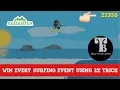 Sneaky Sasquatch Win Every Surfing Event with this 2X Trick