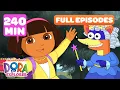 Dora the Explorer FULL EPISODES Storytime Summer Camp for 240 Minutes Dora Friends