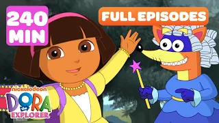 Dora the Explorer FULL EPISODES Storytime Summer Camp for 240 Minutes Dora Friends