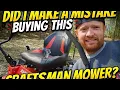 Did I make a mistake buying a Craftsman zero turn mower 5 year review of my Craftsman z5800