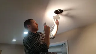 How to Change the Recessed LED Light Color Temperature Adjust Cool White to Soft White 2700K 6500K