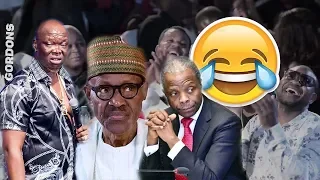 comedian gordons throw shades at buhari osinbanjo 