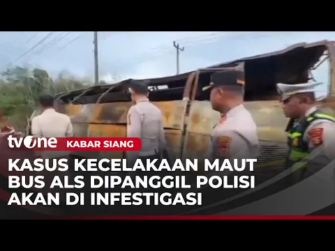 Olah TKP Insiden Bus ALS vs Truk Tangki, Polisi Temukan Barang yang Dilarang dalam Kabin
