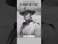 Lagu Rawhide: Theme Song Clint Eastwood First Appearance #shorts