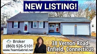 NEW Listing 38 Vernon Road Enfield CT