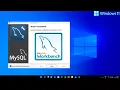 How to Install MySQL Workbench on Wondows11 2026