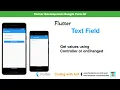 3 3 Flutter TextField or TextFormField Get values using Controller or onChanged