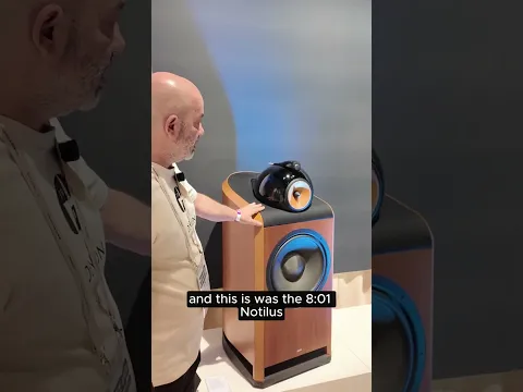 B&W 800 series during the years 🔊🔥 With Yann from B&W #audiophile