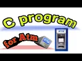 ATM PROGRAM IN C C Programming C Program to Display the ATM Transaction ATM khan