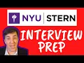 How to prep for the NYU Stern MBA interview