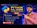 Python Functions Explained in One Part 4 - Parameters Return Lambda Python Course 2026