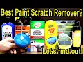 Best Car Paint Scratch Remover Let s find out Turtle Wax Meguiar s 3M Nu Finish Carfidant
