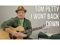Download Lagu Tom Petty - I Won't Back Down - Guitar Lesson -  How to play on Acoustic Guitar
