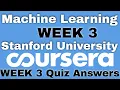 Machine Learning week 3 coursera quiz answers Logistic Regression answer Regularization answers