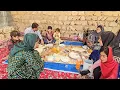 Download Lagu A Warm Nomadic Family Gathering 🫱🏽‍🫲🏼 Visiting Halimeh’s Relatives in the Mountains | Village Life