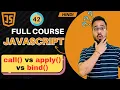 JavaScript Tutorial in Hindi Call Apply Bind in JS