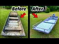 100 Jon Boat Restoration Full Timelapse