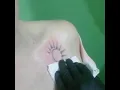 Tatuaje sol y luna puntillismo
