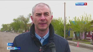 Сегодня в Омске продолжили ремонт улиц, которые носят имена героев Великой Отечественной войны