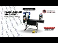Dartronics Flag Labeling System for Fittings Wrap Labeling Demo