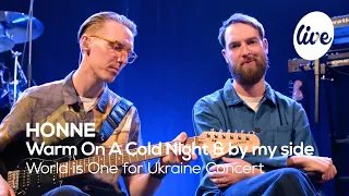 Download HONNE - Warm On A Cold Night \u0026 by my side │World is One for Ukraine CONCERT MP3