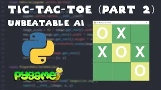 ASMR Programming - Unbeatable Tic Tac Toe AI Using Minimax Part 2 of 2