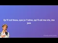 Céline Dion - Je lui dirai (Paroles)