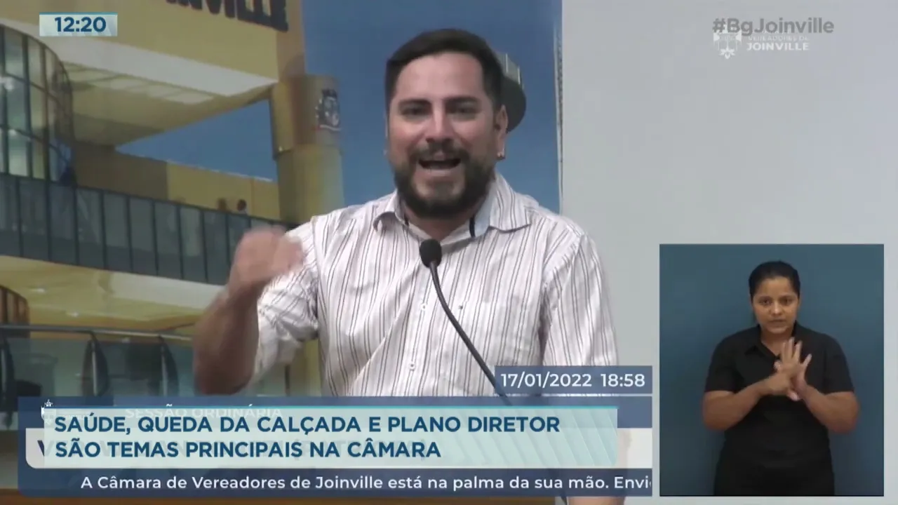 Saúde, queda da calçada e plano diretor são temas principais na câmara