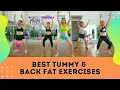 Download Lagu Best Tummy \u0026 Back Fat Exercises - Reduce Back, Abdominal Fat | Zumba Class