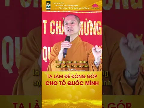 TA LÀM ĐỂ ĐÓNG GÓP CHO TỔ QUỐC MÌNH