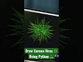 Draw Corona Virus Using Python